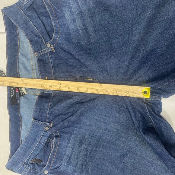 NWT Torrid Curvy Skinny Denim Jeans Womens Size 20 Blue Stretch Cotton Blend Mid - Picture 11 of 15